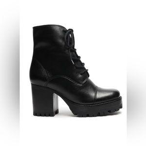 Schutz 🖤 Women's Jeannie Lace Up High Heel Booties